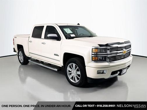 White Diamond Tricoat 2014 Chevrolet Silverado 1500 High Country