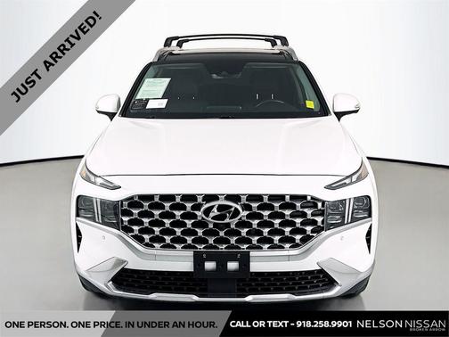 Quartz White 2021 Hyundai SANTA FE Limited