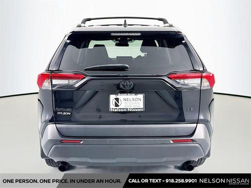 Midnight Black Metallic 2021 Toyota RAV4 LE