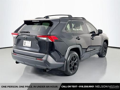 Midnight Black Metallic 2021 Toyota RAV4 LE