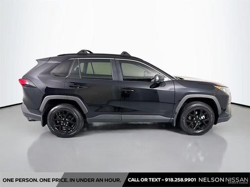 Midnight Black Metallic 2021 Toyota RAV4 LE