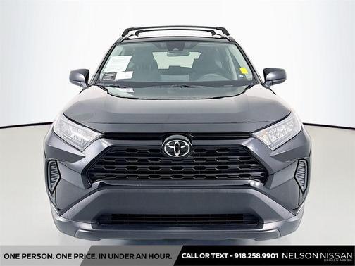 Midnight Black Metallic 2021 Toyota RAV4 LE