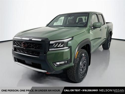 Tactical Green Metallic 2026 Nissan Frontier PRO-4X