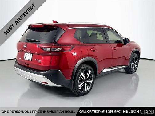 Scarlet Ember Tintcoat 2023 Nissan Rogue Platinum