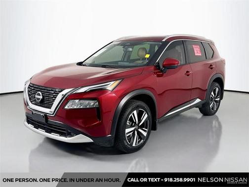 Scarlet Ember Tintcoat 2023 Nissan Rogue Platinum