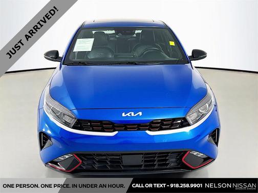 Sporty Blue 2024 Kia Forte GT-Line