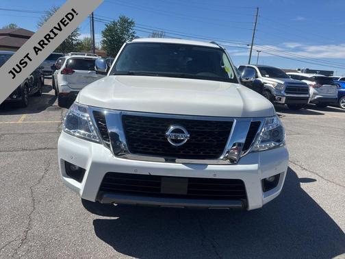 Pearl White Tricoat 2020 Nissan Armada Platinum 4WD