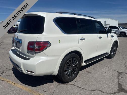 Pearl White Tricoat 2020 Nissan Armada Platinum 4WD