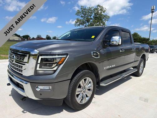 Gun Metallic 2021 Nissan Titan XD SL
