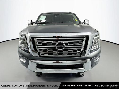 Gun Metallic 2021 Nissan Titan XD SL