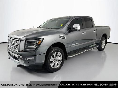 Gun Metallic 2021 Nissan Titan XD SL