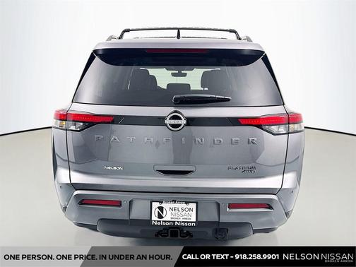 Gun Metallic 2026 Nissan Pathfinder Platinum