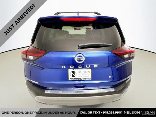 Caspian Blue Metallic 2021 Nissan Rogue SL