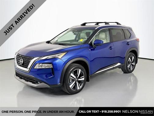 Caspian Blue Metallic 2021 Nissan Rogue SL