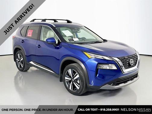 Caspian Blue Metallic 2021 Nissan Rogue SL