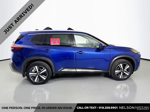 Caspian Blue Metallic 2021 Nissan Rogue SL