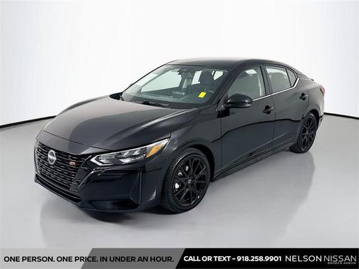 Super Black 2025 Nissan Sentra SR