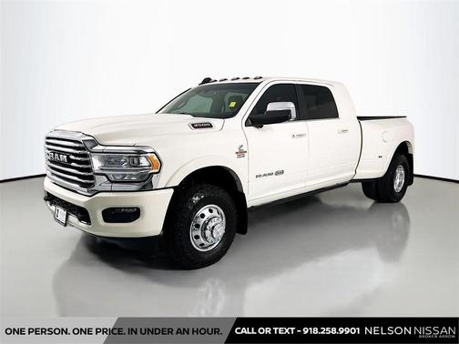 Pearl White 2021 RAM 3500 Longhorn