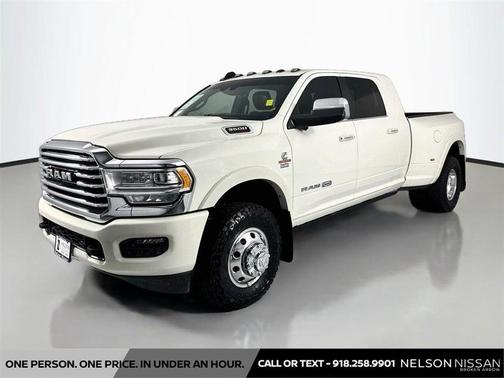 Pearl White 2021 RAM 3500 Longhorn