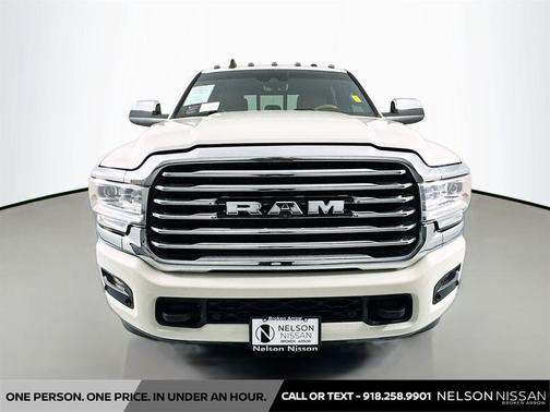Pearl White 2021 RAM 3500 Longhorn