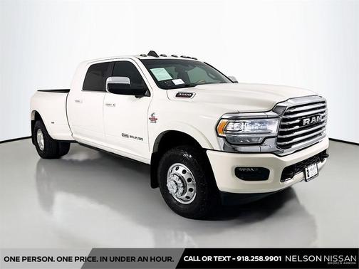 Pearl White 2021 RAM 3500 Longhorn