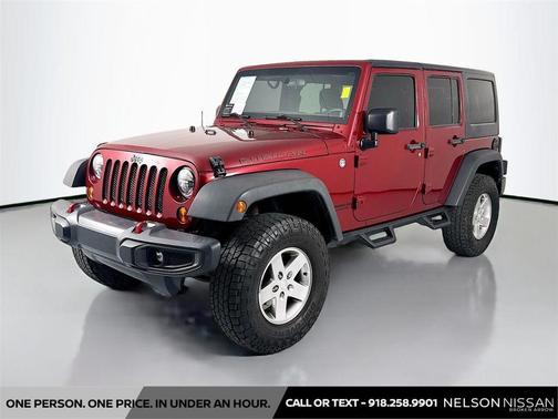 Deep Cherry Red Crystal Pearlcoat 2012 Jeep Wrangler Unlimited Rubicon