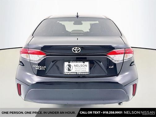 Midnight Black Metallic 2024 Toyota Corolla LE