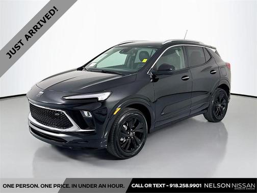 Ebony Twilight Metallic 2025 Buick Encore GX Sport Touring