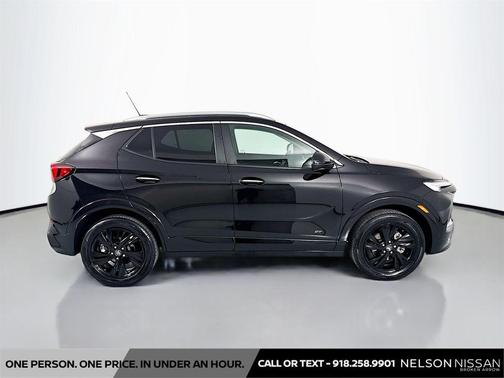 Ebony Twilight Metallic 2025 Buick Encore GX Sport Touring