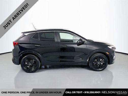Ebony Twilight Metallic 2025 Buick Encore GX Sport Touring