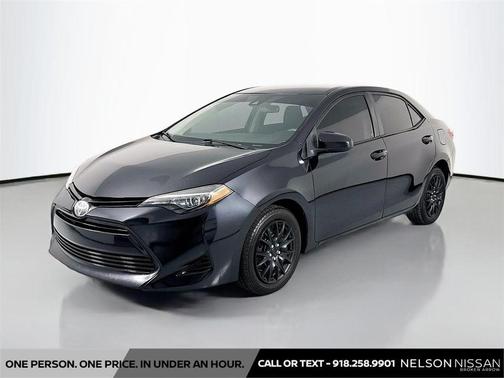 Black Sand Pearl 2019 Toyota Corolla LE