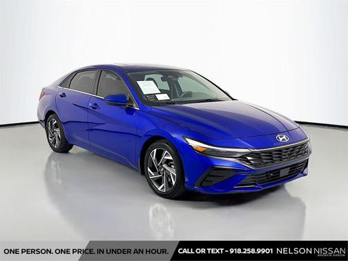 Intense Blue 2024 Hyundai ELANTRA SEL