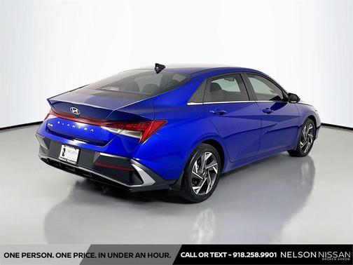 Intense Blue 2024 Hyundai ELANTRA SEL