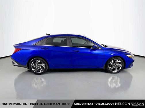 Intense Blue 2024 Hyundai ELANTRA SEL