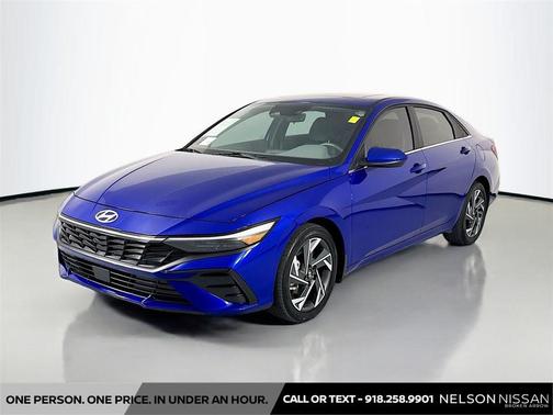 Intense Blue 2024 Hyundai ELANTRA SEL
