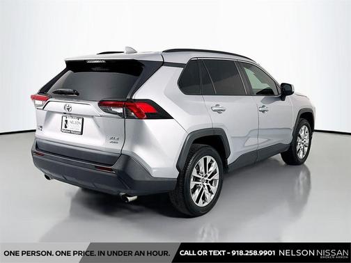 Silver Sky Metallic 2021 Toyota RAV4 XLE Premium