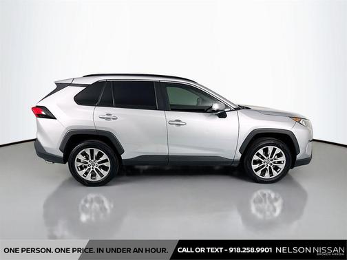 Silver Sky Metallic 2021 Toyota RAV4 XLE Premium