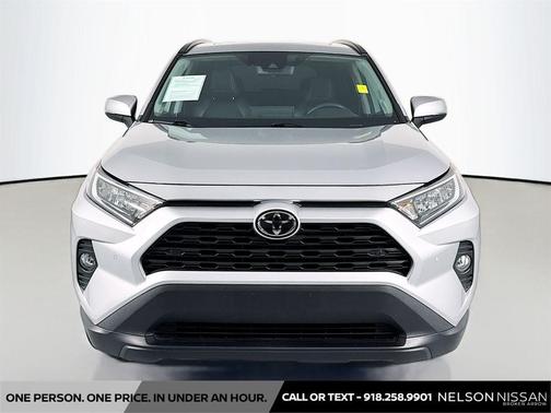Silver Sky Metallic 2021 Toyota RAV4 XLE Premium