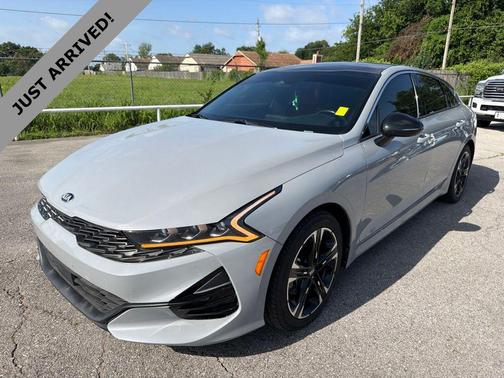 Wolf Gray 2021 Kia K5 GT-Line