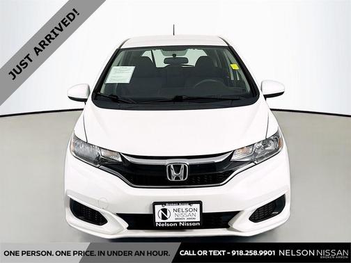 White Orchid Pearl 2018 Honda Fit LX