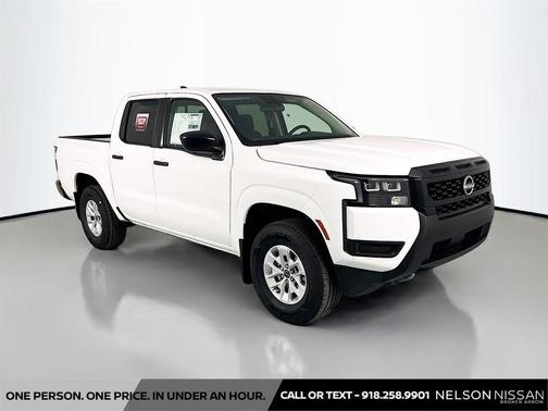 Glacier White 2026 Nissan Frontier S