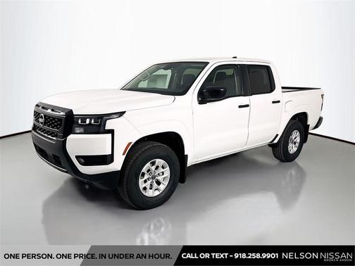 Glacier White 2026 Nissan Frontier S