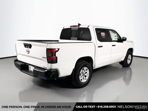 Glacier White 2026 Nissan Frontier S