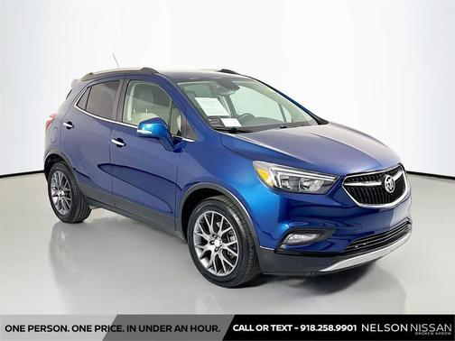 Deep Azure Metallic 2019 Buick Encore Sport Touring