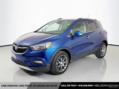Deep Azure Metallic 2019 Buick Encore Sport Touring