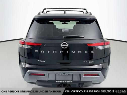 Super Black 2026 Nissan Pathfinder Platinum