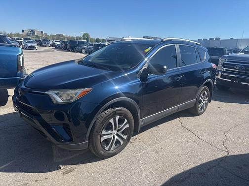 Galactic Aqua Mica 2017 Toyota RAV4 LE