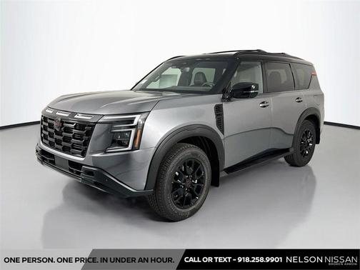 Gun Metallic/Super Black 2026 Nissan Armada PRO-4X