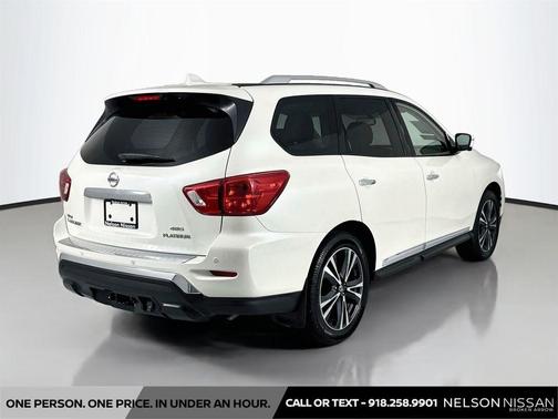 Pearl White Tricoat 2020 Nissan Pathfinder Platinum 4WD