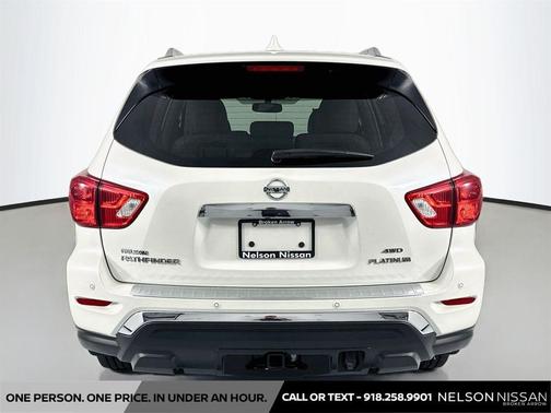 Pearl White Tricoat 2020 Nissan Pathfinder Platinum 4WD